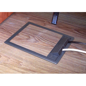 Floor hatch box for six 45x45 Mosaic modules